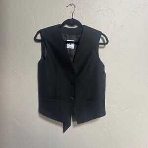 Zara Black Vest
